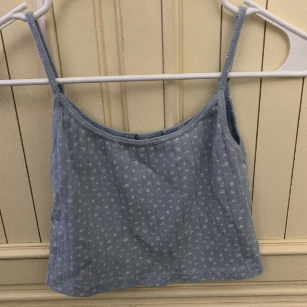 brandy melville floral tank!